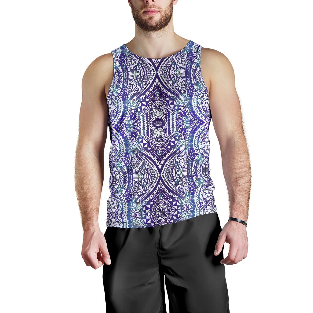 Polynesian Men's Tank Top Violet - Polynesian Pride