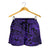 Polynesian Hawaiian Style Tribal Tattoo Violet Women's Short - Polynesian Pride