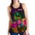 Guam Polynesian Women's Racerback Tank - Summer Hibiscus - Polynesian Pride