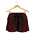 Yap Women's Shorts - Polynesian Chief Red Version Women Red - Polynesian Pride