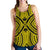 Polynesian Tradition Yellow Women's Racerback Tank Top Yellow - Polynesian Pride