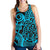 Polynesian Women Racerback Tank Top 50 Cyan - Polynesian Pride