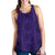 Polynesian Symmetry Violet Women's Racerback Tank Top Purple - Polynesian Pride