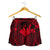 Tonga Polynesian Women's Shorts - Tonga Red Seal with Polynesian tattoo - Polynesian Pride