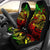 Samoa Car Seat Covers - Reggae Shark Polynesian Tattoo Universal Fit Reggae - Polynesian Pride