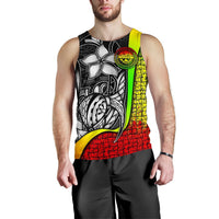 Federated States of Micronesia Men's Tank Top Reggae - Turtle With Hook - Polynesian Pride