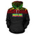 Niue Polynesian Hoodie Horizontal Reggae - Polynesian Pride