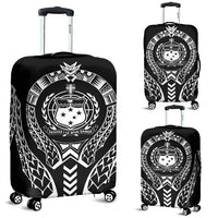 Samoa Luggage Cover - Polynesian Tribal Black - Polynesian Pride