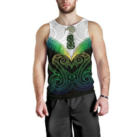 Maori Manaia New Zealand Men Tank Top Rasta Rasta - Polynesian Pride