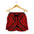 Polynesian Tradition Red Women's Short - Polynesian Pride