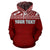 Poly All Over Print Custom Hoodie Polynesian Red Version - Polynesian Pride