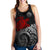 American Samoa Polynesian Women's Racerback Tank - Polynesian Turtle (Red) - Polynesian Pride