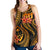 Guam Polynesian Women Racerback Tank - Gold Plumeria - Polynesian Pride