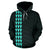 Polynesian Kakau Seal of Hawaii Custom Hoodie Turquoise - Polynesian Pride