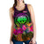 Federated States of Micronesia Women's Racerback Tank - Summer Hibiscus - Polynesian Pride