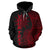 Nauru Polynesian Custom Hoodie Coconut Red - Polynesian Pride