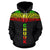 Chuuk All Over Hoodie Reggae Neck Style - Polynesian Pride