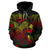 Niue Polynesian Hoodie Turtle Hibiscus Reggae - Polynesian Pride