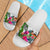 Fiji Slide Sandals - Turtle Plumeria Banana Leaf Crest - Polynesian Pride