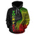 Vanuatu Polynesian Custom Hoodie Coconut Reggae - Polynesian Pride