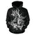 American Samoa Polynesian Custom Hoodie Eagle Coat of rms - Polynesian Pride