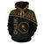 Chuuk All Over Hoodie Micronesia Curve Gold Style - Polynesian Pride