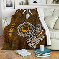 Pohnpei Premium Blankets - Polynesian Boar Tusk - Polynesian Pride