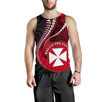Wallis And Futuna Men's Tank Top Kanaloa Tatau Gen WF - Polynesian Pride