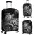 American Samoa Polynesian Luggage Covers - Polynesian Turtle (Silver) - Polynesian Pride