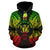 Niue Polynesian ll Over Hoodie Map Reggae - Polynesian Pride