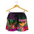 Niue Polynesian Personalised Women's Shorts - Summer Hibiscus - Polynesian Pride