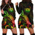 Hawaii Polynesian Hoodie Dress - Turtle With Blooming Hibiscus Reggae Reggae - Polynesian Pride