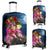 Hawaii Kanaka Colorful Hula Girl Luggage Covers - Dinh Style Blue - Polynesian Pride