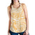 Polynesian Women Racerback Tank Top 6 Gold-White - Polynesian Pride