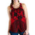 Tonga Polynesian Women's Racerback Tank - Tonga Red Seal with Polynesian tattoo - Polynesian Pride