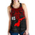 American Samoa Polynesian Women's Racerback Tank - Whale Tail - Polynesian Pride