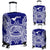 American Samoa Polynesian Luggage Covers Map Blue Blue - Polynesian Pride