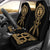 Northern Mariana Islands Car Seat Covers - C N M I Seal Micronesian Tribal Gold Universal Fit Gold - Polynesian Pride