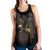 American Samoa Polynesian Women's Racerback Tank - Eagle Coat Of Arms Black - Polynesian Pride