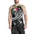 The Philippines Men's Tank Top - Summer Plumeria (Black) - Polynesian Pride