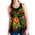 American Samoa Polynesian Personalised Women's Racerback Tank - Legend of American Samoa (Reggae) - Polynesian Pride