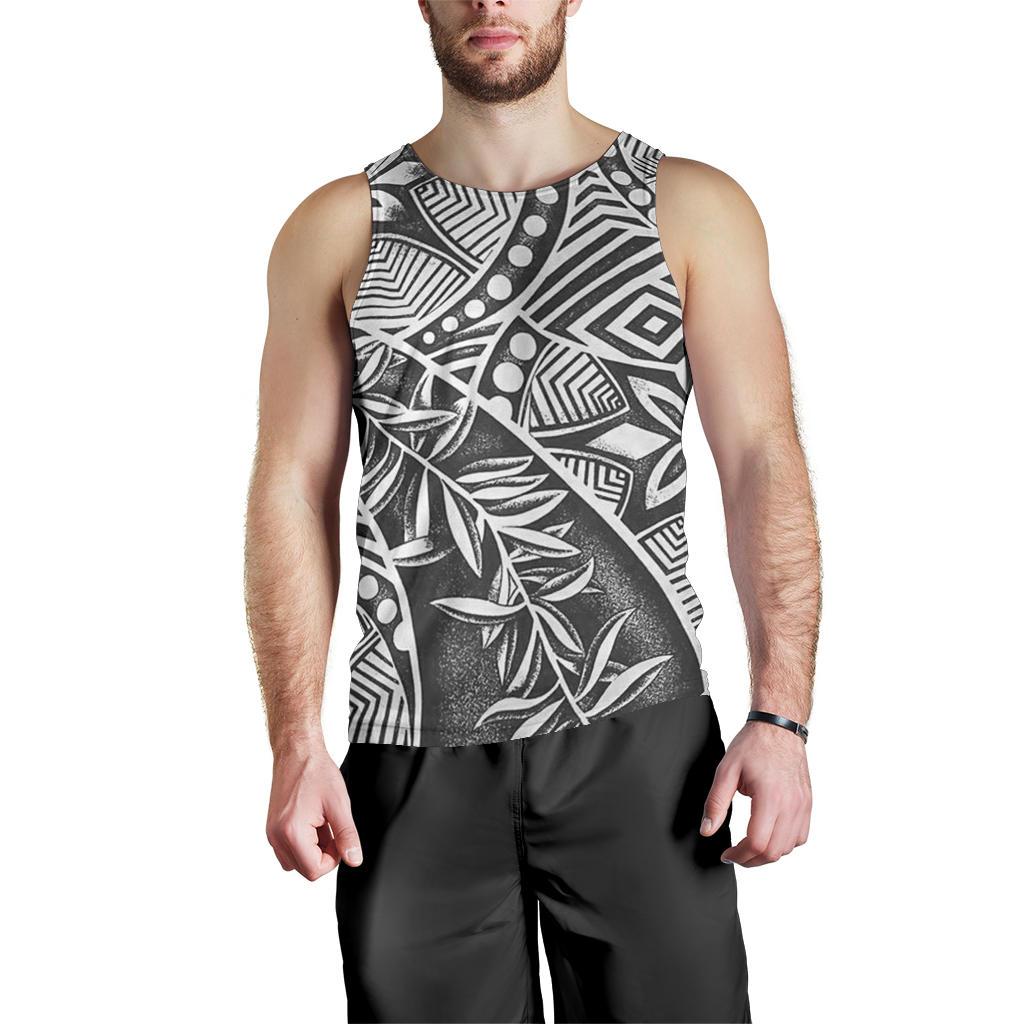 Polynesian Men Tank Top 46 Grey - Polynesian Pride