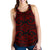 Polynesian Women Racerback Tank Top 19 Black-Red - Polynesian Pride