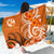 Custom Tonga Personalised Sarong - Tongan Spirit Sarong - [Custom] Tonga Personalised Sarong - Tongan Spirit One Size Orange - Polynesian Pride