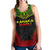 Kanaka Maoli Women's Racerback Tank - Polynesian Chief Reggae Version Art - Polynesian Pride