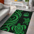 Wallis and Futuna Area Rug - Green Tentacle Turtle Green - Polynesian Pride