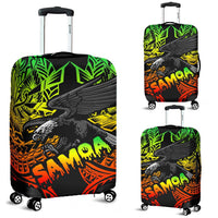 Samoa Polynesian Luggage Covers - Eagle Tribal Pattern Reggae Reggae - Polynesian Pride