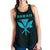 Hawaii Kanaka Polynesian Women's Racerback Tank Blue - Polynesian Pride