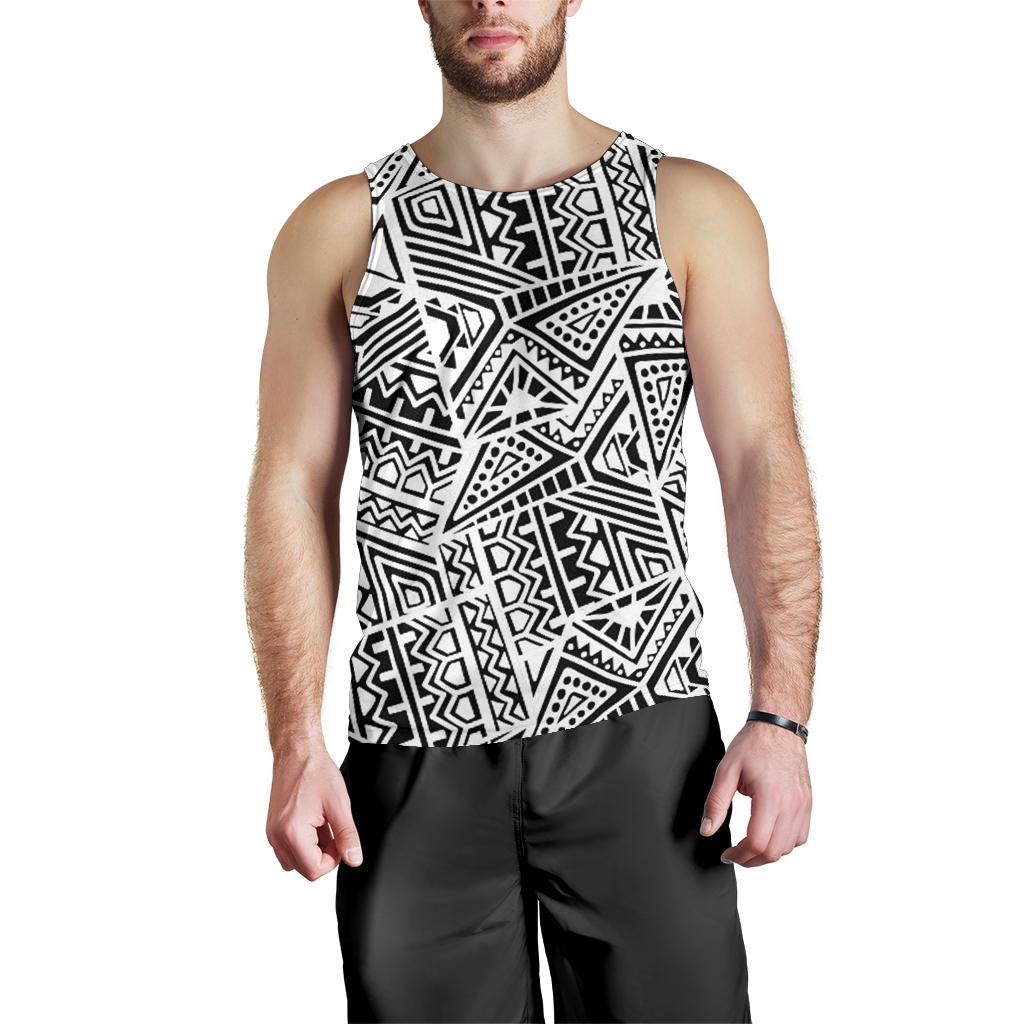 Polynesian Men Tank Top 11 Black - Polynesian Pride