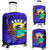 American Samoa Polynesian Luggage Cover - Aunu'u Island PURPLE - Polynesian Pride